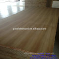 Wholesale  Door Skin used 3*7ft* 6mm Nature Teak Veneer Plywood